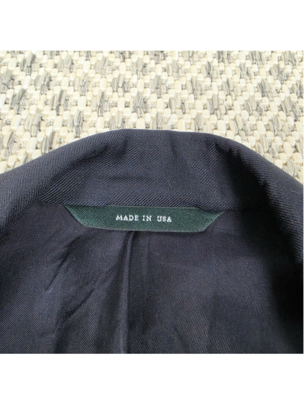 Brooks Brothers Country Club Navy Gold Button Blazer 43L Loro Piana Super 110s - Picture 4 of 12